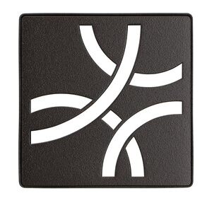 KERDI-DRAIN GRATE KIT 4" BRONZE CURVE