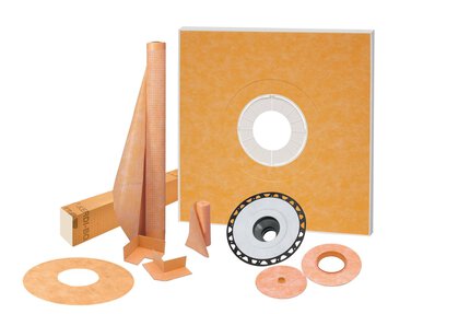 KERDI-SHOWER-KIT 48" X 48" ABS FLANGE 2" KERDI-SHOWER-KIT 48" X 48" ABS FLANGE 2"