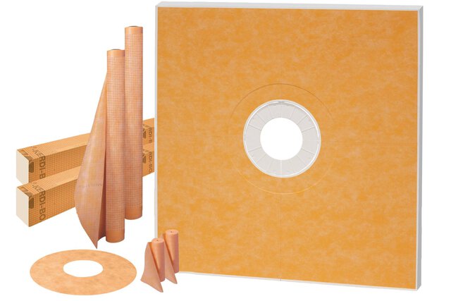 KERDI-SHOWER-KIT 72" X 72" NO DRAIN KERDI-SHOWER-KIT 72" X 72" NO DRAIN