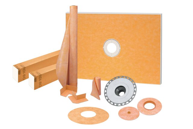 KERDI-SHOWER-KIT 38" X 60" ABS FLANGE 2" KERDI-SHOWER-KIT 38" X 60" ABS FLANGE 2"