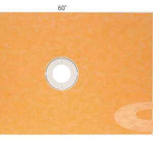 KERDI-SHOWER-TRAY 38" X 60" CEN