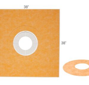 KERDI-SHOWER-TRAY-THIN 38" X 38" CEN