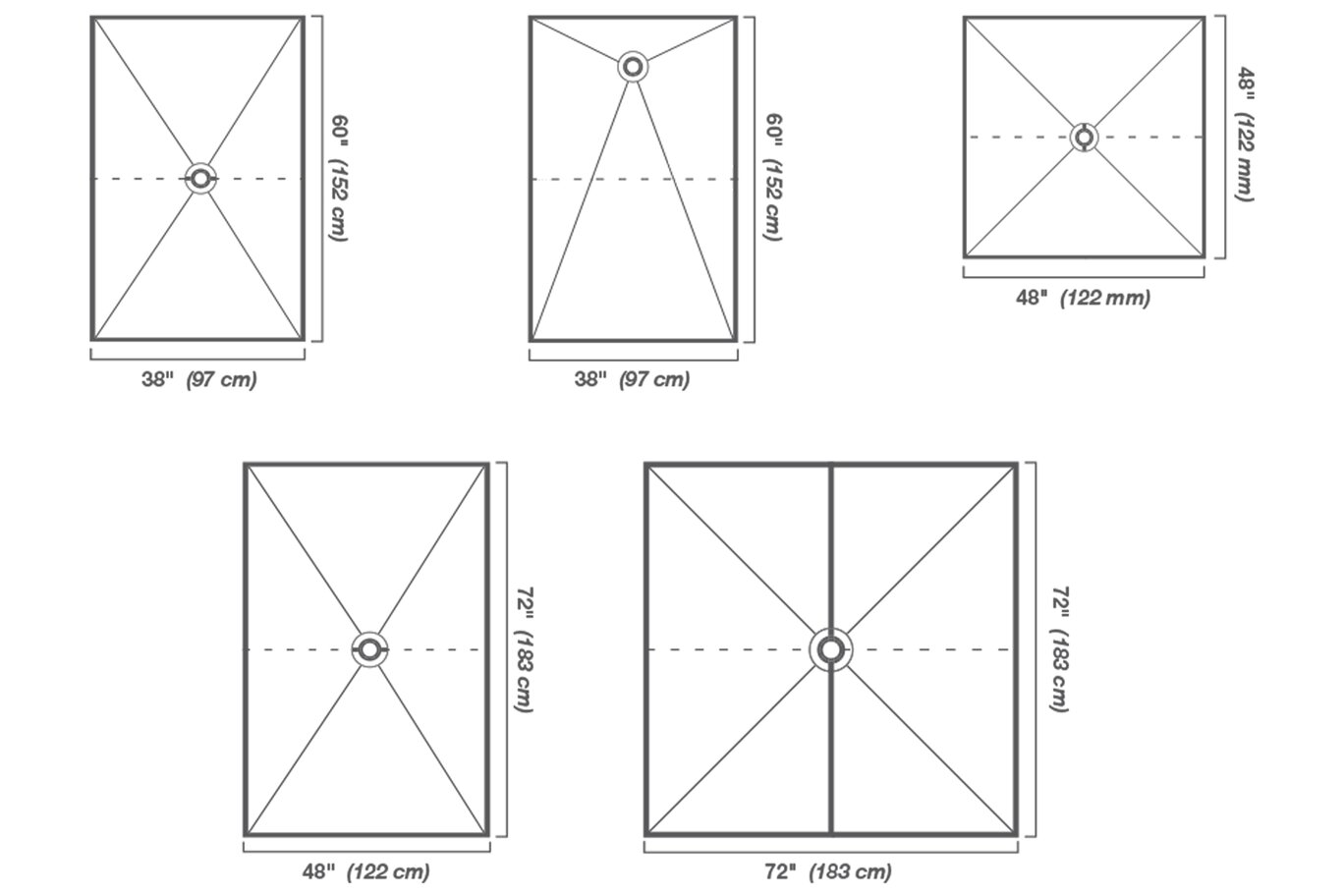 KERDI-SHOWER-KIT 72" X 72" NO DRAIN - Image 3