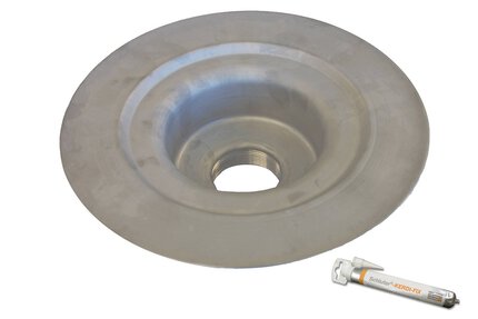 KERDI-DRAIN THREADED SS FLANGE KIT 2" OUTLET KERDI-DRAIN THREADED SS FLANGE KIT 2" OUTLET