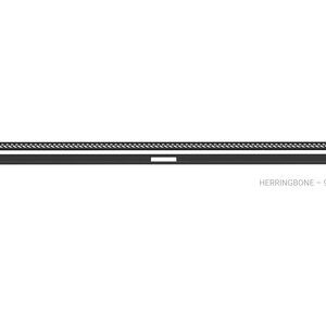 KERDI-LINE-VARIO 8' D13-HERRINGBONE MGS