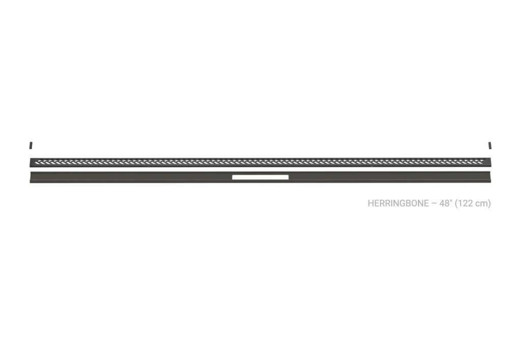 KERDI-LINE-VARIO 4' D13-HERRINGBONE TSDA