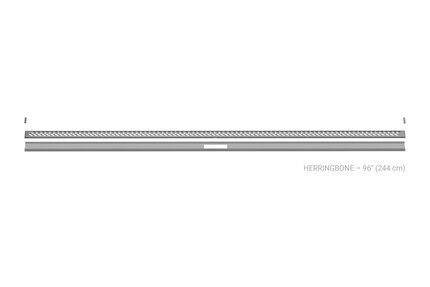 KERDI-LINE-VARIO 8' D13-HERRINGBONE TSSG KERDI-LINE-VARIO 8' D13-HERRINGBONE TSSG