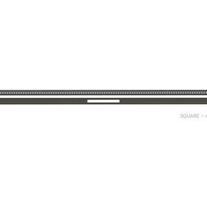 KERDI-LINE-VARIO 4' D3-SQUARE TSDA