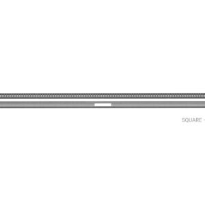 KERDI-LINE-VARIO 8' D3-SQUARE TSG