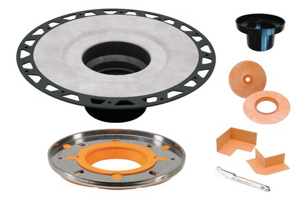 KERDI-DRAIN-A 5-1/2" ADAPTOR FLANGE KIT KERDI-DRAIN-A 5-1/2" ADAPTOR FLANGE KIT