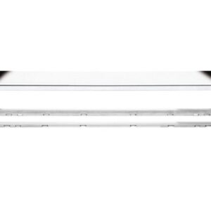 KERDI-LINE 3/4" FRAME 48" SOLID GRATE CHROME