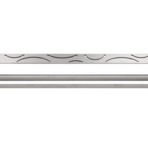 KERDI-LINE 29/32" FRAME 43-5/16" CURVE GRATE