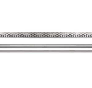 KERDI-LINE 29/32" FRAME 47-1/4" FLORAL GRATE