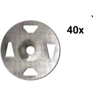 KERDI-BOARD 1-5/8" SCREWS (40) + WASHERS (40)