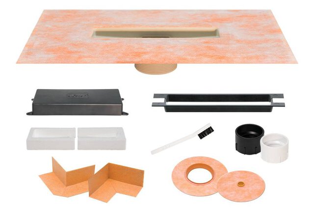 KERDI-LINE-VARIO FLANGE KIT 2" ABS & PVC KERDI-LINE-VARIO FLANGE KIT 2" ABS & PVC