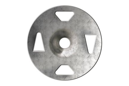 KERDI-BOARD-ZT TAB WASHER GALV STEEL 1-1/4" (100) KERDI-BOARD-ZT TAB WASHER GALV STEEL 1-1/4" (100)