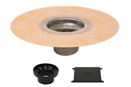 KERDI-DRAIN-F FLANGE 2" STN STEEL