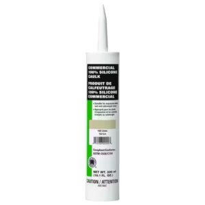 Commercial #122 Linen 10.1 oz. Silicone Caulk