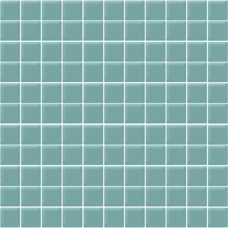 Aqua Matte - Mir Mosaic - A-041M 1x1
