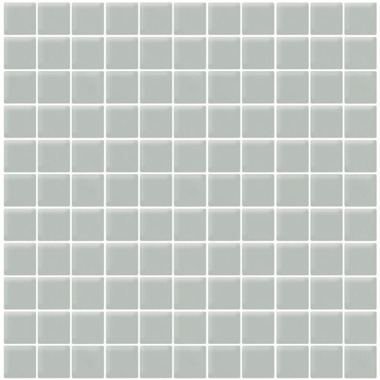 Gray Cloud Matte - Mir Mosaic - A-092M 1x1