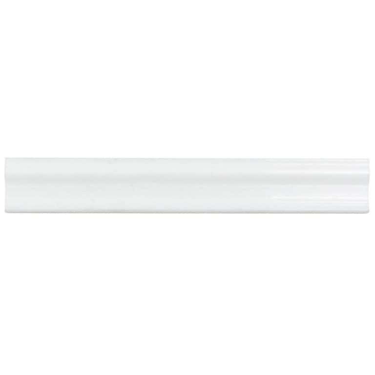 Regency White Chair Rail - Anthology Tile - ANTHFLWCR