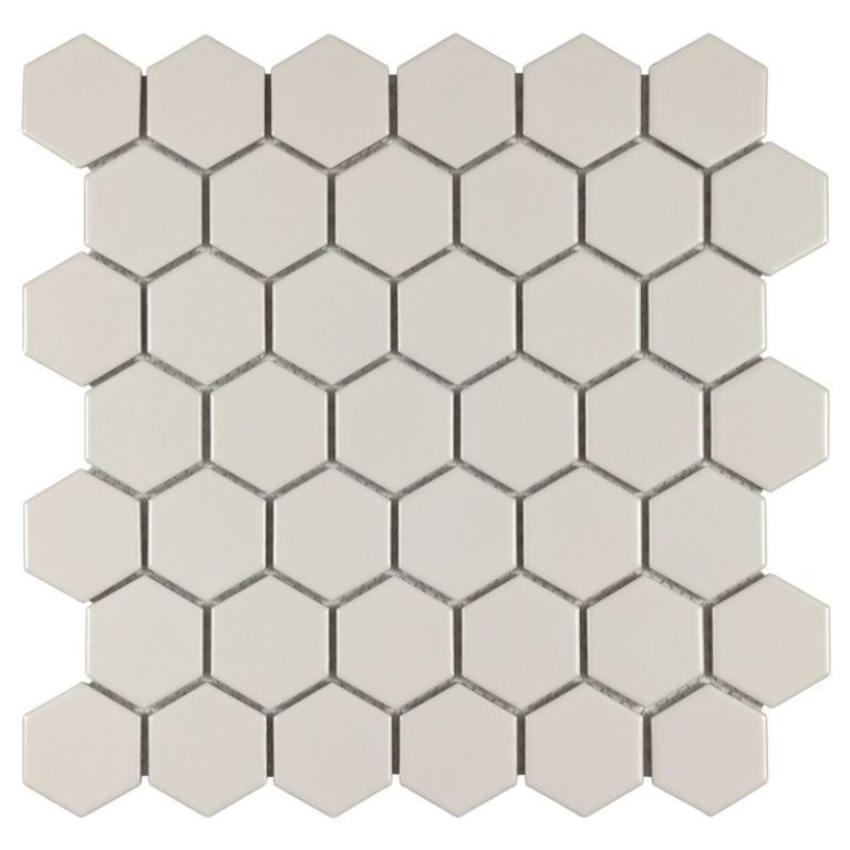 Pearl Matte 2 Inch Hex Porc Mos - Anthology Tile - ANTHPOHEP