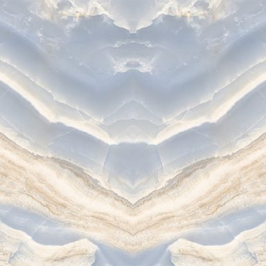 NEW ONYX OPERA BOOKMATCH BLUE - POLISHED - 24x48