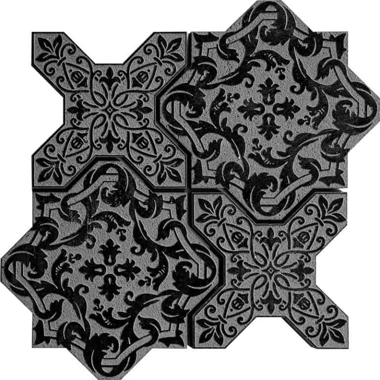 Pantheon Nuovo Black - Mir Mosaic - PNV BLACK