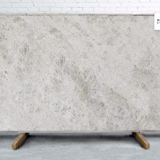 Marble Systems - Silver Shadow Honed Marble Slab Random 3/4 - SL10849