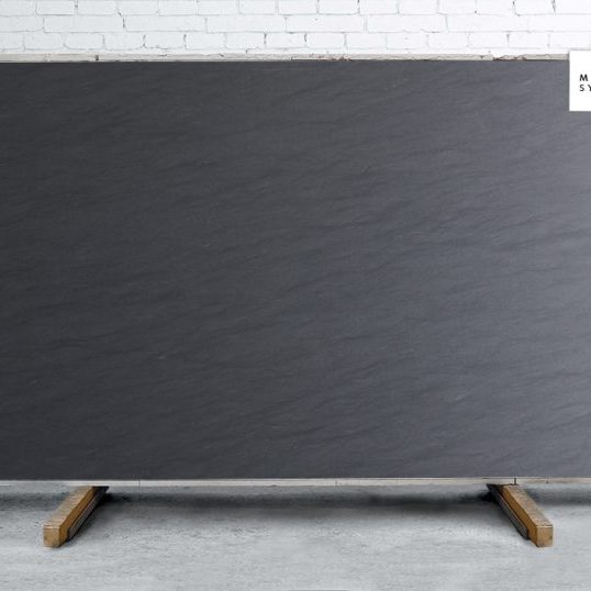 Marble Systems - Black Cardosa Honed Granite Slab Random 1 1/4 - SL90844