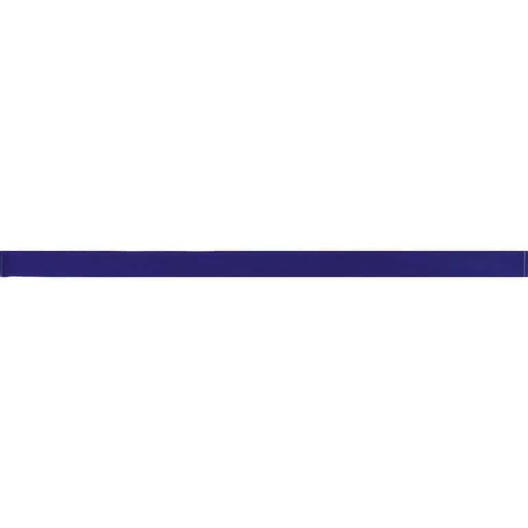 Cobalt Blue Gloss Flat Liner - Mir Mosaic - T-012-15