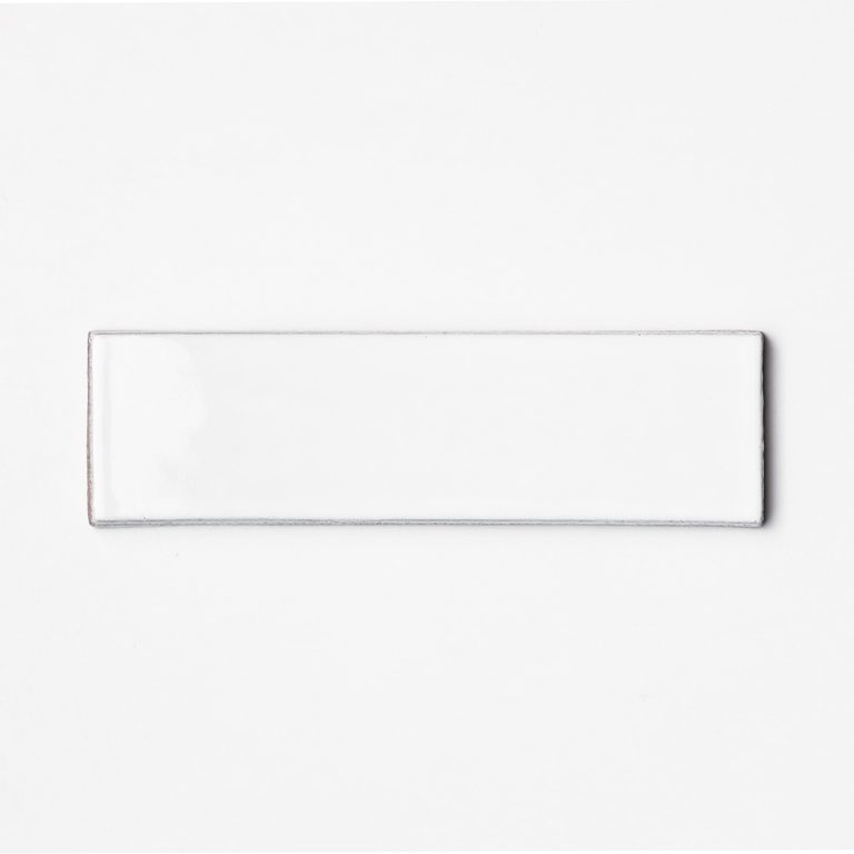 Marble Systems - Royal White Glossy Thin Brick Tile 2 1/4x7 7/8 - TL80564