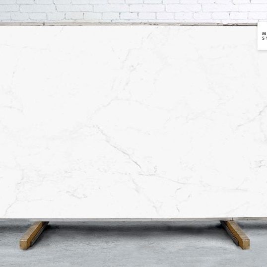 Marble Systems - Altissimo White Lappato Lucido Porcelain Slab 64x128 - YEM00934