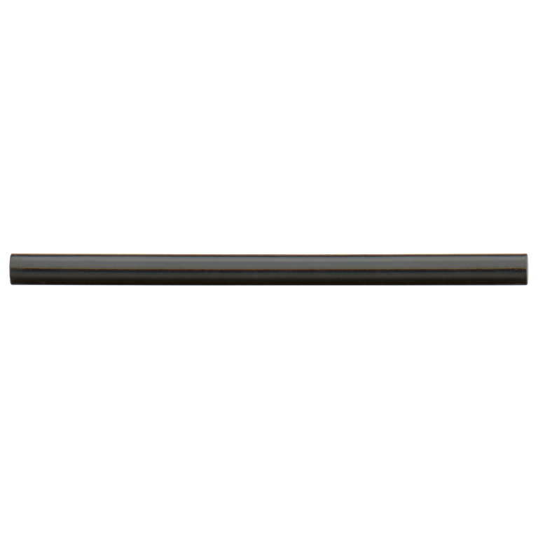 Cloe 0.5 x 8 Ceramic Jolly Miter Edge in Black - DECCLOBLAJOLG