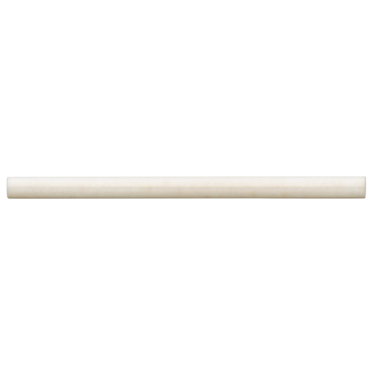 Cloe 0.5 x 8 Ceramic Jolly Miter Edge in Creme - DECCLOCREJOLG