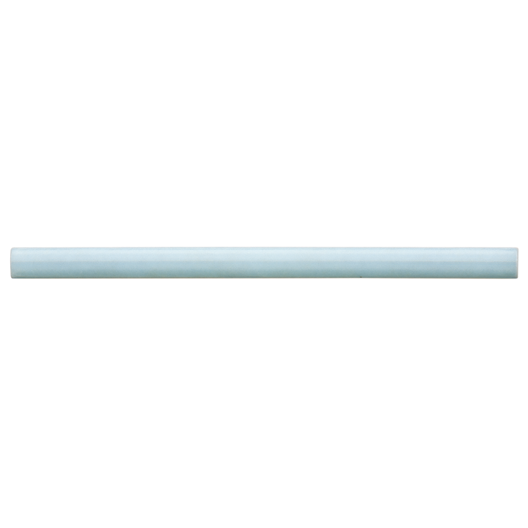Cloe 0.5 x 8 Ceramic Jolly Miter Edge in Baby Blue - DECCLOBABJOLG
