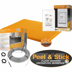 All in One Floor Heating Kit with 32 sq ft Cable
