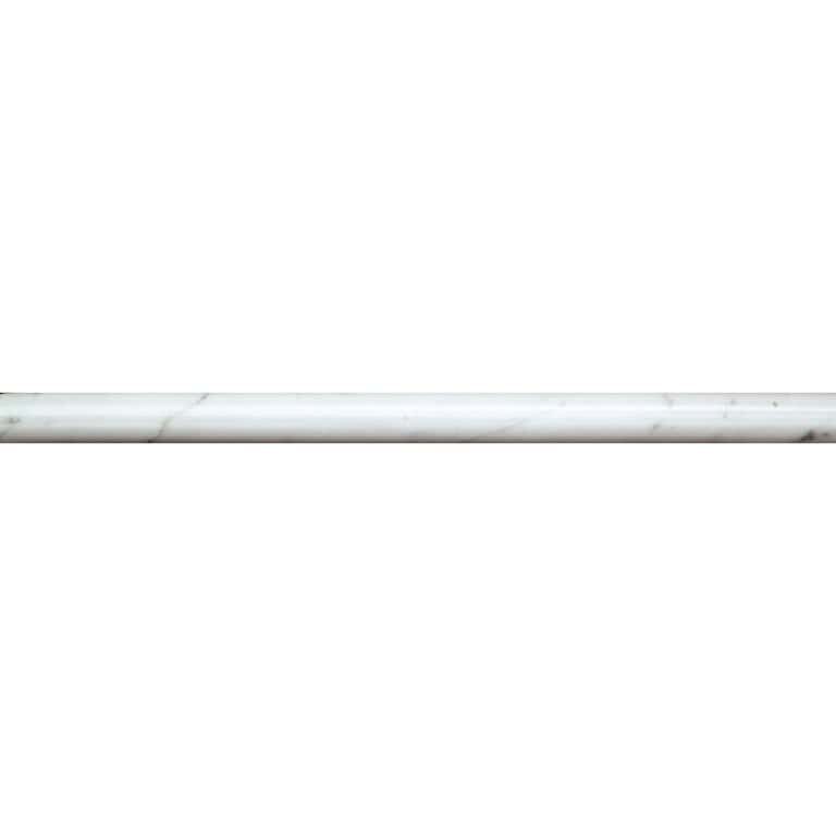 Carrara Pencil Polished - Mir Mosaic - MCA-1P