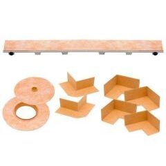KERDI-LINE Frameless (Center) Tileable Grate Kit ~ 48"