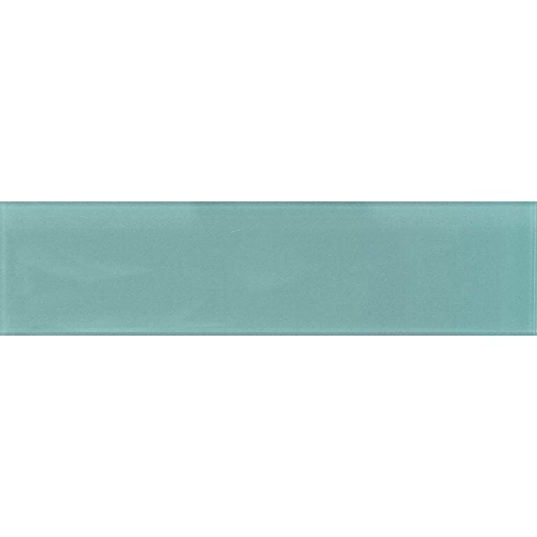 Aqua 4X16 Gloss - Mir Mosaic - A-041 4x16