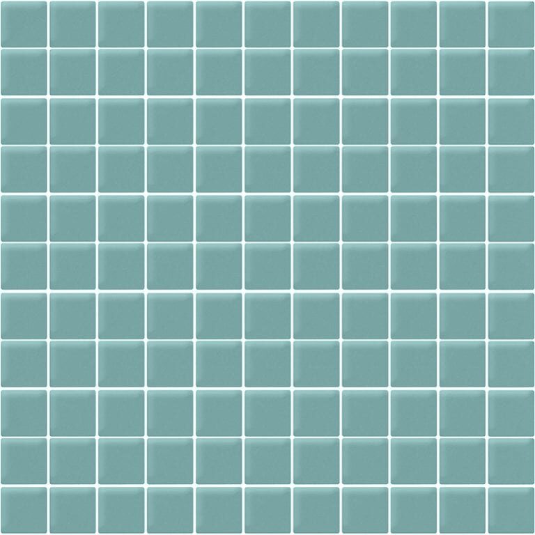 Aqua Matte - Mir Mosaic - A-041M 1x1