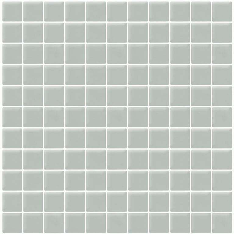 Gray Cloud Matte - Mir Mosaic - A-092M 1x1