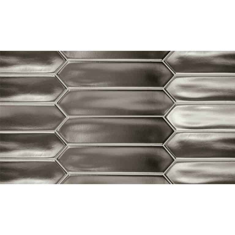 Alfama Pickets Silver - Mir Mosaic - ALF-SLVR