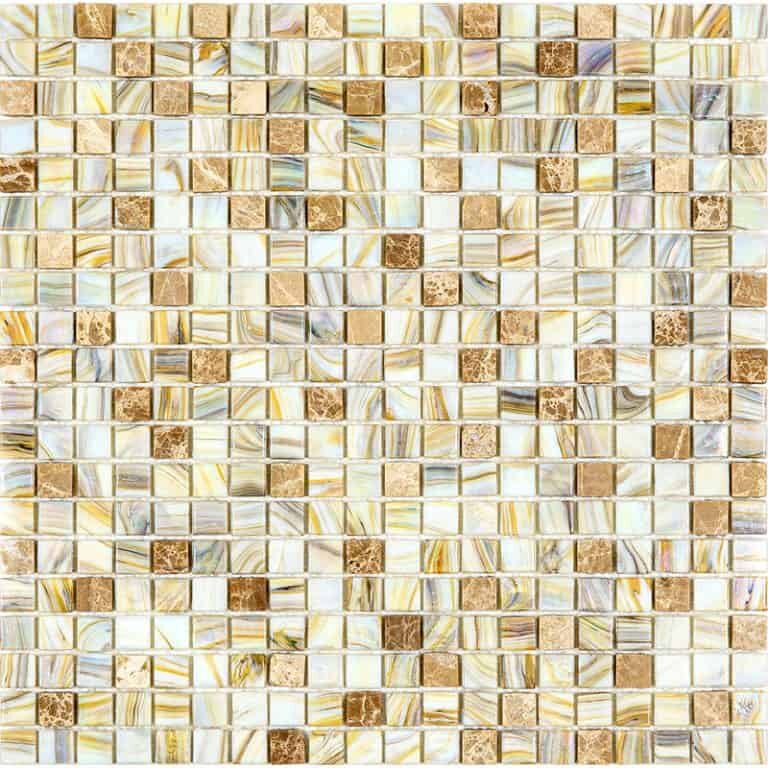 Amber Am207(M) - Mir Mosaic - MIX15-BG337 AMBER ROCK(M) (AM207)