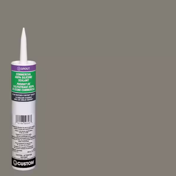 Commercial #09 Natural Gray 10.1 oz. Silicone Caulk