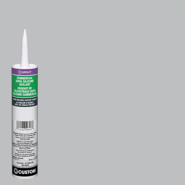 Commercial #115 Platinum 10.1 oz. Silicone Caulk