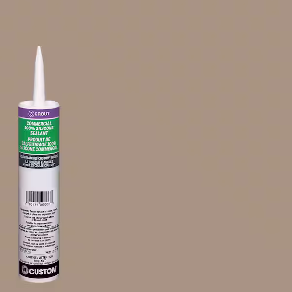 Commercial #145 Light Smoke 10.1 oz. Silicone Caulk