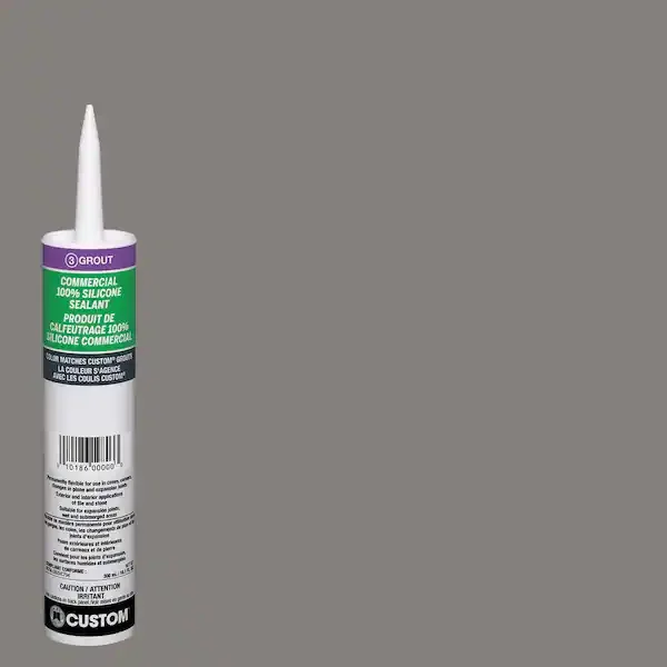 Commercial #335 Winter Gray 10.1 oz. Silicone Caulk
