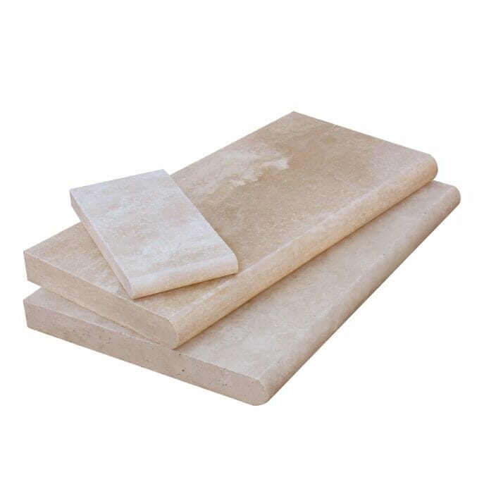 Cordoba Cream Travertine Pool Coping 5CM