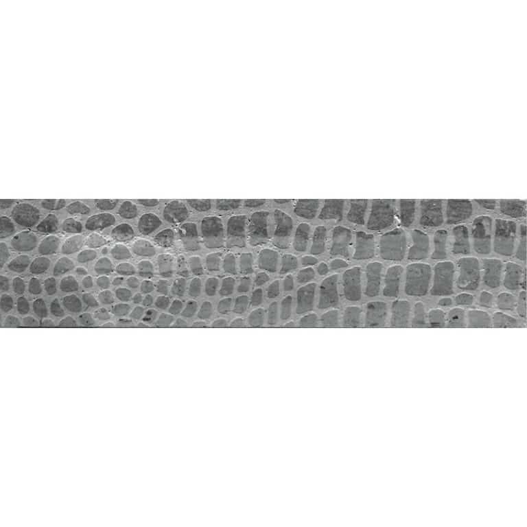 Etched Alligator Silver Gray - Mir Mosaic - EFT-04GR